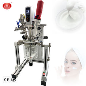 SS304/316l tanque de mezcla de vacío líquido emulsionante tanque de mezcla en polvo crudo - Product Image 1