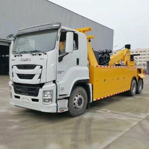 Camión de Remolque Integrado ISUZU GIGA 6X4 Diésel Manual, Grúa de Servicio Pesado para Remolque, Elevación y Recuperación de Vehículos - Product Image 3