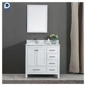 Prima Modern Design Solid Wood Bathroom Vanities, Floating Bathroom Vanity Cabinet For Apartments