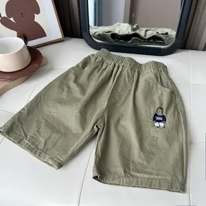 online shopping children's clothing embroidered anti-pilling and casual shorts of boys