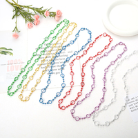 Meistverkaufte Mädchen-Halskette mit modischen Diamanten und Perlen, 6-teiliges Set, Kunststoffperlen-Halskette, geeignet für Dekoration bei Feiertagsfeiern