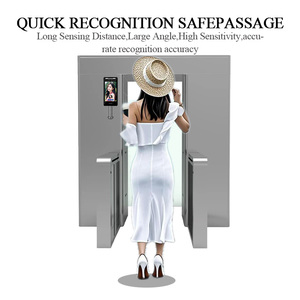 Millimeter Wave Full Body Scanning <strong>Flap</strong> <strong>Barrier</strong> For Border Control And Customs - Product Image 4