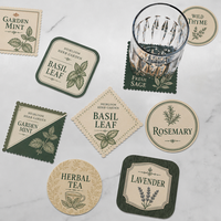 Sous-verres absorbants jetables personnalisés avec logo sur mesure pour hôtels, restaurants, KTV, bars, services café et bière
