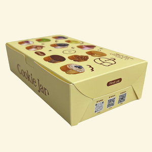 Boîte cadeau jetable avec illustration mignonne pour pâtisseries, tartes aux œufs et biscuits - Product Image 2