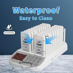 ระบบเรียกคิวไร้สายสีดำและสีขาวสำหรับร้านอาหาร รถขายอาหาร บาร์ และคาเฟ่ - Product Image 5