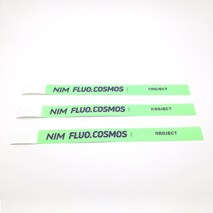 צמידי טייבק חד פעמיים להדפסה במדפסת הזרקת דיו, ידידותיים לסביבה, עמידים, ברוחב 19 מ\"מ/25 מ\"מ, מגוון סגנונות, למסיבות ופסטיבלים - Product Image 6