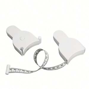 Cinta Métrica Retráctil para Cintura, Fitness y Costura, Cinta Métrica Automática Suave con Logotipo para Regalo Promocional - Product Image 3