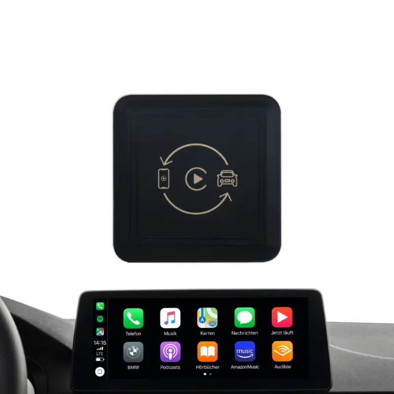 De Carplay Ai Box Draadloze Auto Adapter Is Geschikt Voor Iphone Carplay En Android Auto Matching Over 98% Van Voertuigmodellen
