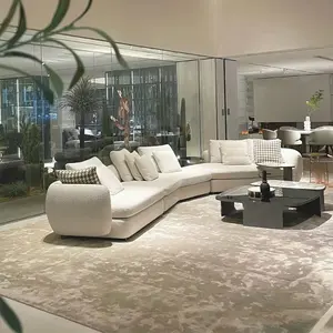 Phật sơn đồ nội thất ý vải sofa hoặc hiện đại chính hãng da sofa Set cho phòng khách đồ nội thất thoải mái sofa biệt thự