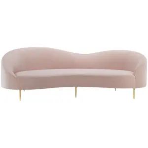 Thiết kế thời trang khách sạn tiếp tân sofa hiện đại Salon sofa đặt sang trọng nhỏ 3 chỗ ngồi căn hộ cong loveseats couches