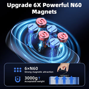 Tablero de instrumentos 360 Rotación Soporte magnético para teléfono de automóvil para soporte de metal - Product Image 3