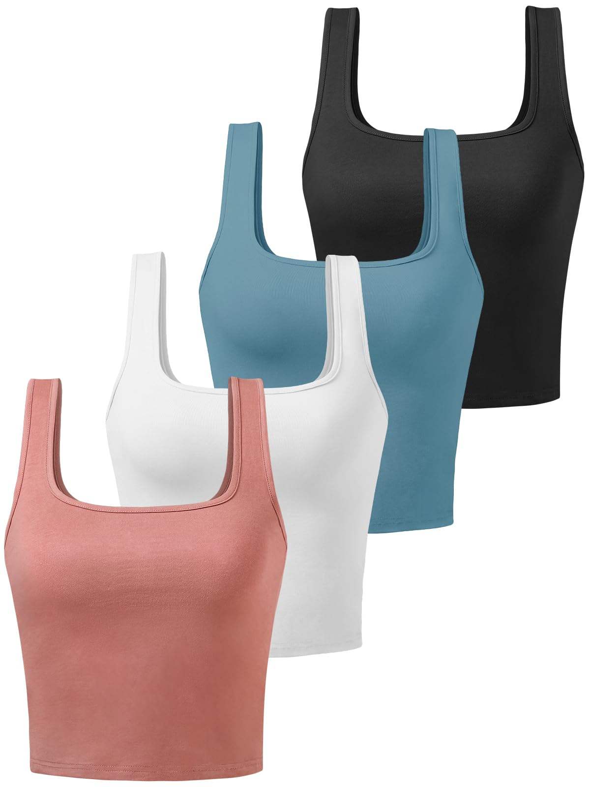 ดำ, ขาว, น้ำเงิน, แดงปะการัง