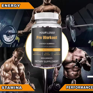 Ausreson OEM <strong>Pre</strong>-<strong>workout</strong> Energy Creatine Gummies Vegan Supplement <strong>Woman</strong> Wholesale Natural <strong>Pre</strong> <strong>Workout</strong> Gummy - Product Image 2