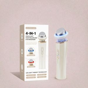 Rouleau facial et masseur oculaire USB rechargeable chaud/froid pour réduire les poches, atténuer les cernes et booster l'éclat de la peau - Product Image 5