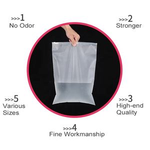 OEM impresión personalizada lindo animal impermeable esmerilado Ziplock sello PE bolsas de plástico con logotipo de marca propia - Product Image 3