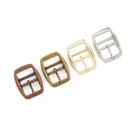 Vente en gros de boucle à sangle réglable en métal boucle à ardillon à double barre pour chien