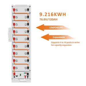 ระบบพลังงานแสงอาทิตย์แบบติดตั้งบนชั้นวาง Golden Energix Hi-9H ประสิทธิภาพสูง 9 กิโลวัตต์ชั่วโมง แบตเตอรี่ลิเธียมไอออน 76.8V 120V ระบายความร้อนด้วยอากาศ ใช้งานง่าย Hi-9H - Product Image 3