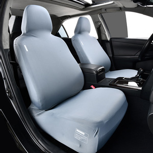 Housses de siège auto complètes pour sièges avant, élastiques, respirantes, anti-poussière, faciles à installer, ajustement universel sûr, pour BMW Toyota Honda - Product Image 5