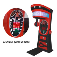 Boxe roi adulte rédemption Arcade Machine noir monnayeur poinçon mesure jeu de boxe