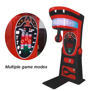 Boxe roi adulte rédemption Arcade Machine noir monnayeur poinçon mesure jeu de boxe - Product Image 3