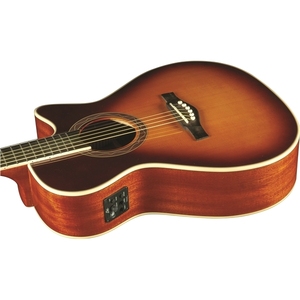 Guitares acoustiques vintage EKO GUITARS - One A150ce, table en bois massif, côtés et dos en acajou, touche en roupana sud-américaine - Product Image 3
