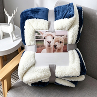 OEM ODM Hochwertige Decke mit Individuell Bedruckten Designs Superweiche Gestrickte Wurfdecke aus Flanell-Fleece