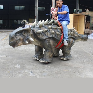 Jurassic công viên giải trí trẻ em cưỡi khủng long hoạt hình đi bộ điện khủng long cưỡi trên khủng long tương tác - Product Image 1