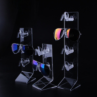 Vente en gros 2/3/4 couches présentoir à lunettes présentoir à lunettes en acrylique support de comptoir support de lunettes de soleil en acrylique