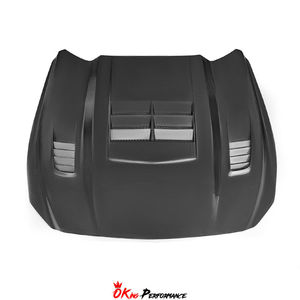 CMST ฝากระโปรงคาร์บอนไฟเบอร์สไตล์ <span class=keywords><strong>V5</strong></span>ฝากระโปรงหน้ารถสำหรับ <span class=keywords><strong>Ford</strong></span> <span class=keywords><strong>Mustang</strong></span> - Product Image 1