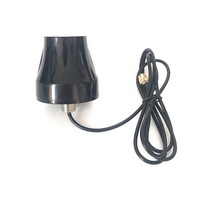 Antenne Puck Cellulaire Extérieure Omnidirectionnelle Étanche ABS à Gain Élevé 698-2700MHz avec Fixation par Vis pour Cabinets, Compatible 3G GSM 4G LTE
