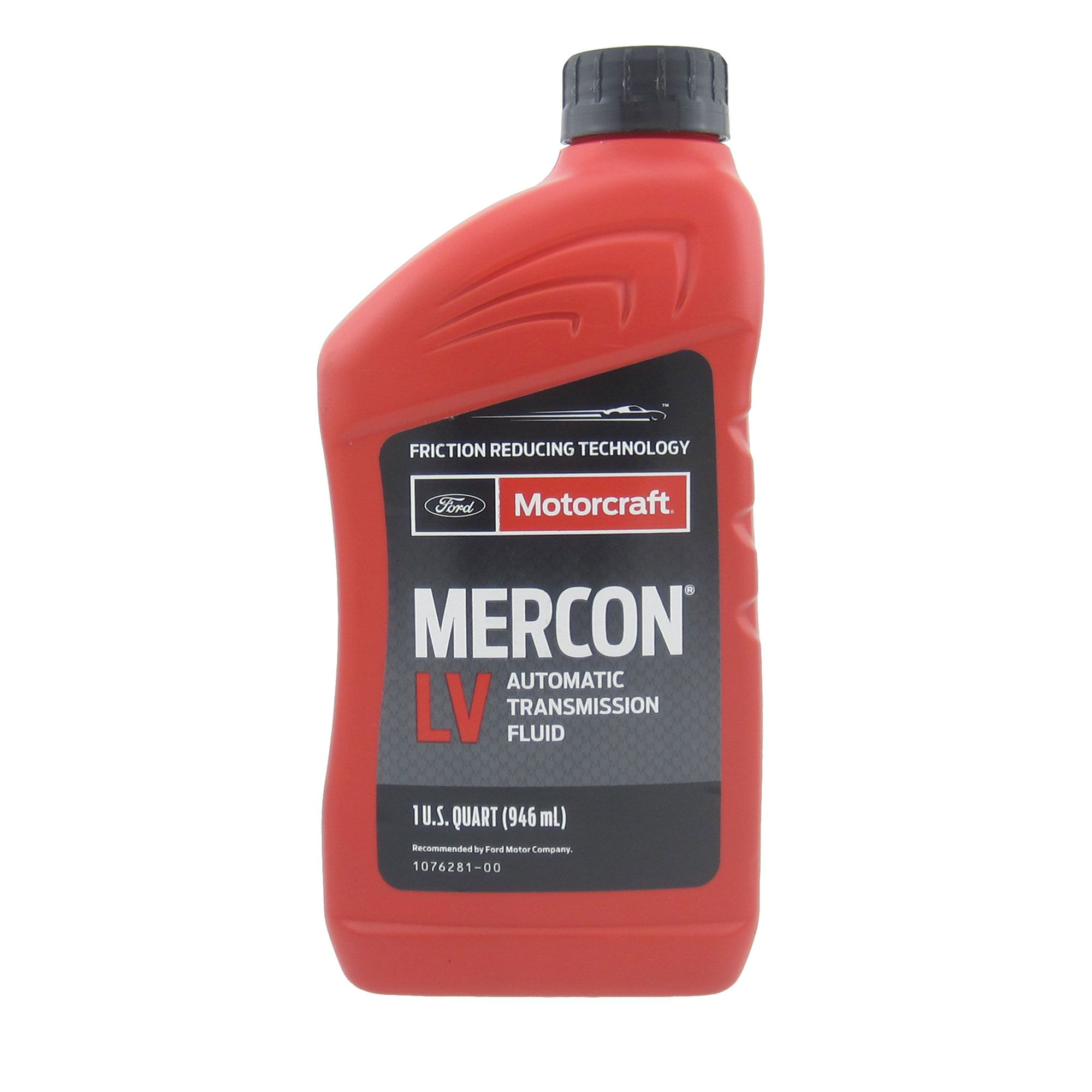 Motorcraft MERCON LV Automatic Transmission Fluid ATF 1 Quart (0.946L) 12 Bottles Per Case 84 Boxes Per Pallet Made in US Auto Parts Image 1