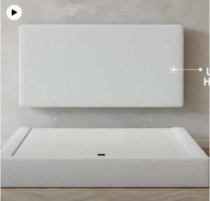 Eenvoudige Schone Comfortabele Zachte Vloer Wit Zonder Montage Opvouwbaar Eenvoudig Transport Schuim Zacht Bedframe - Product Image 4