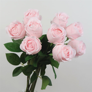 ดอกไม้ผ้าไหมเทียมสัมผัสจริงสำหรับงานแต่งงานงานเลี้ยงวันเกิดตกแต่งโชว์รูมดอกไม้ - Product Image 2