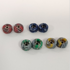 Roues de fingerboard camouflage haute vitesse avec roulements CNC, roues à roulements pour enfants - Product Image 1