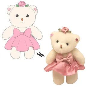 Custom Teddy Bear Customized Lovely Soft Toy Valentines Gift 100% Professional ODM/OEM Service