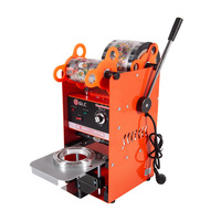 Machine portable électrique de scellage de canettes de boissons avec scellage à froid pour jus, yaourt, lait de soja, thé – Fonctionnement manuel