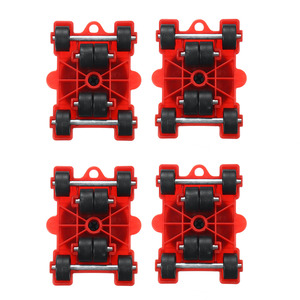 Juego de Herramientas para Mover Muebles, 4 Rodillos + 1 Barra con Ruedas, Elevador de Muebles Resistente para Levantar Muebles - Product Image 2
