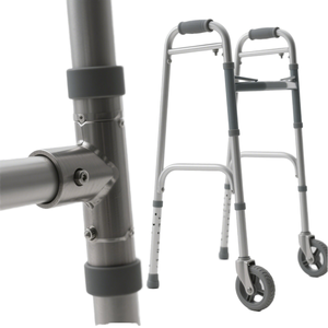 Четырехногая Нескользящая многофункциональная тренировочная трость для пожилых людей при ходьбе для ежедневных упражнений и прогулок - Product Image 5