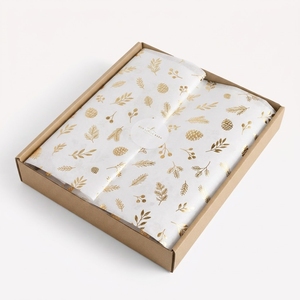 <b>Black</b> and White Christmas Wrapping <b>Paper</b> <b>Tissue</b> <b>Paper</b> Gift Packaging <b>Paper</b> Dot Stripe Heart Cloud Leaf Patterns - Product Image 4
