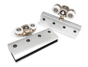 Sistema de Ruedas Colgantes para Puertas Correderas de Vidrio de Aleación de Aluminio OEM ODM, Herrajes para Sistemas de Puertas de Vidrio para Duchas - Product Image 4