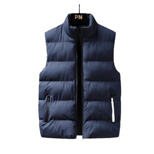 Produits Tendance 2025 – Gilet matelassé décontracté imperméable sans manches pour homme, avec fermeture éclair, collection Hiver, marque Black Label, style doudoune - Product Image 5