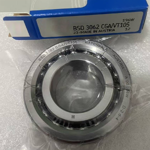 Rodamiento de Bolas de Contacto Angular de Alta Rigidez Axial para Accionamientos de Tornillo de Bolas BSD 3062 CGA/VT105 30x62x15mm - Product Image 1
