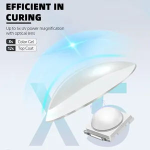 Mini UV LED Nail Dryers 3W Portable Quick Nail Drying <b>Lamp</b> USB Rechargeable Mini Flashlight Pen For Nail Gel Curing Salon Tools - Product Image 5