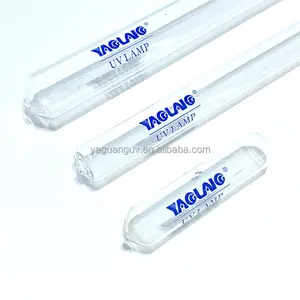 customized T6 T8 T9 T10 185nm Microwave electrodeless lamp ozone glass tube lamp light uv