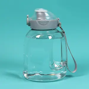 2022 drinkware 1.5L 친환경 BPA 무료 도매 PETG 플라스틱 체육관 스포츠 갤런 물병