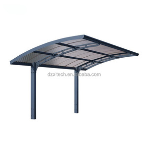 Abri de voiture de luxe en alliage d'aluminium, matériau imperméable, pour <span class=keywords><strong>jardin</strong></span>, patio, extérieur, <span class=keywords><strong>garage</strong></span> de stationnement - Product Image 1