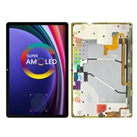 IPARTS - Pantalla de Repuesto Nueva para Samsung Galaxy Tab S9+ S9 Plus 5G SM-X810 SM-X816B, Ensamblaje de Pantalla Táctil AMOLED OEM