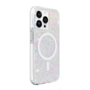 Fundas Magnéticas Personalizadas para Teléfono con Diseño Translúcido, a Prueba de Golpes, con Purpurina de Lujo para iPhone 15 11 Pro Max - Product Image 1