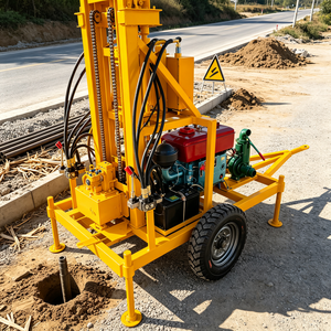 Plataforma <span class=keywords><strong>de</strong></span> Perforación <span class=keywords><strong>de</strong></span> Pozos <span class=keywords><strong>de</strong></span> Agua Pequeña <span class=keywords><strong>de</strong></span> 200 m para Riego y Suministro <span class=keywords><strong>de</strong></span> Agua Agrícola - Product Image 6