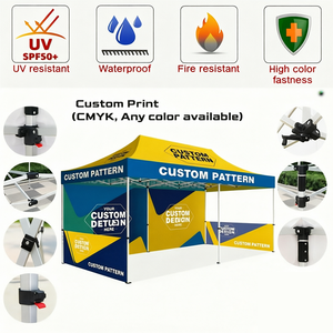 Carpa para Ferias Comerciales Impermeable <span class=keywords><strong>de</strong></span> Alta Calidad, Económica, al por Mayor, <span class=keywords><strong>de</strong></span> 10x10, 10x15, 10x20 Pies, para Deportes, Todas las Estaciones, Doble Capa, para Exteriores - Product Image 2